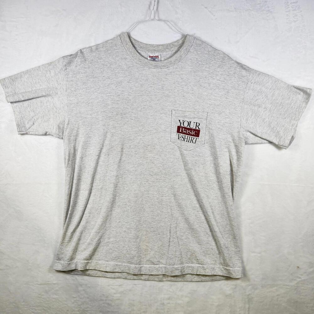 Vintage 90s‎ Basic Cigarettes Basic Tshirt Single… - image 1